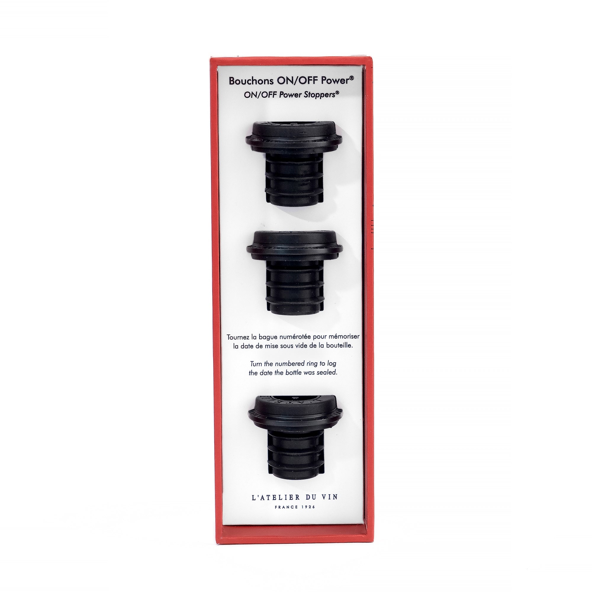 Gard'Vin On/Off Power – 3 stoppers