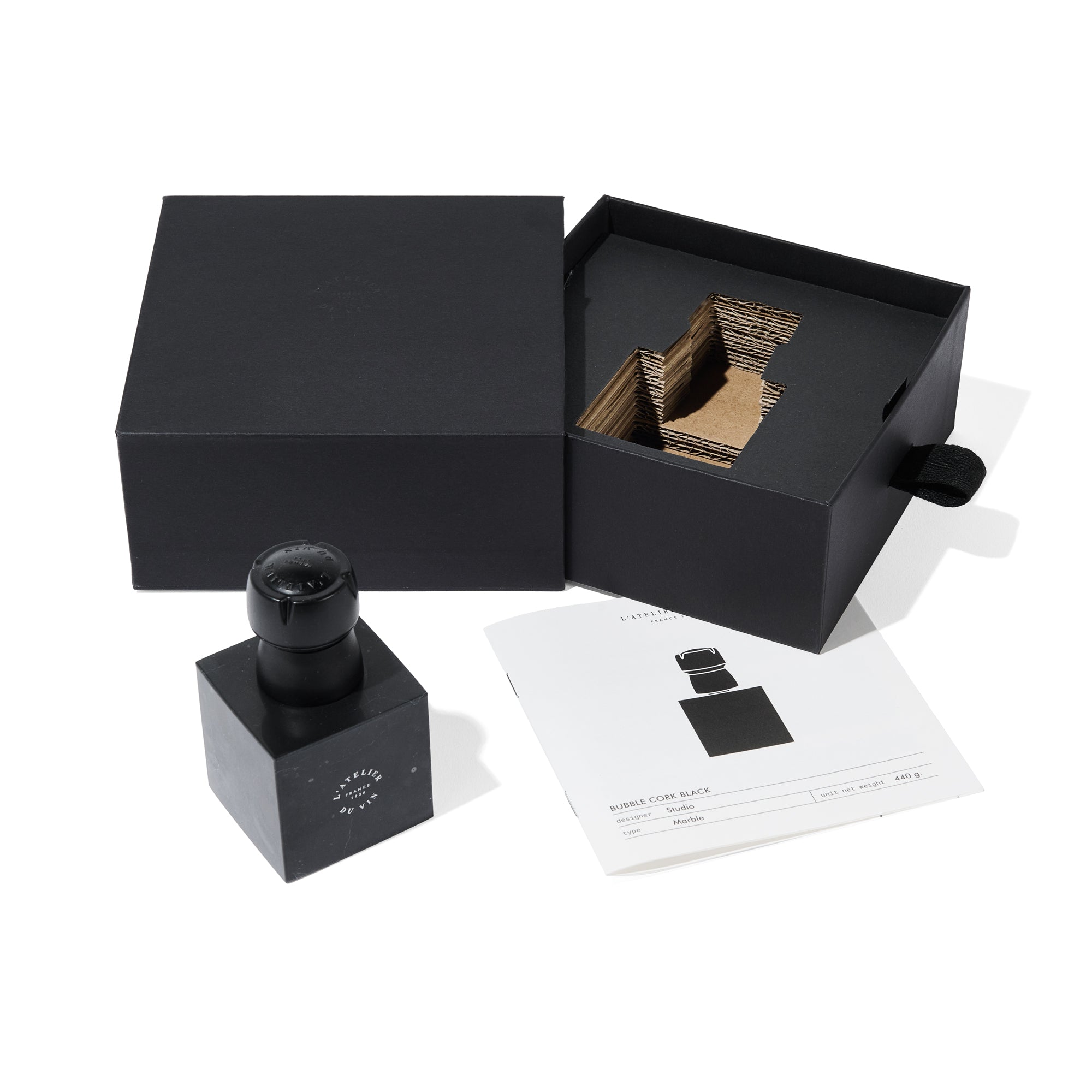 Bubble Cork – Black