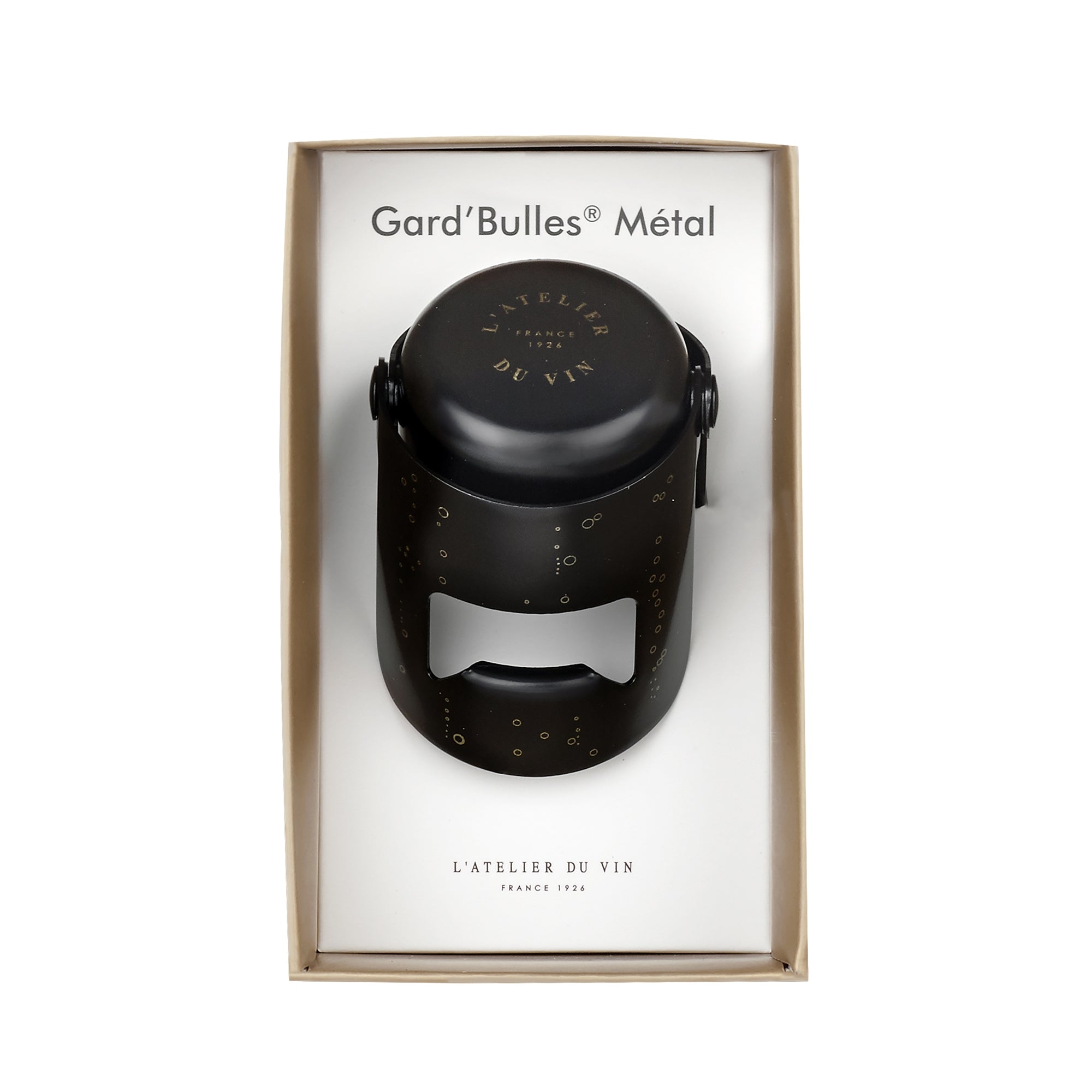 Bouchon Gard'Bulles Métal